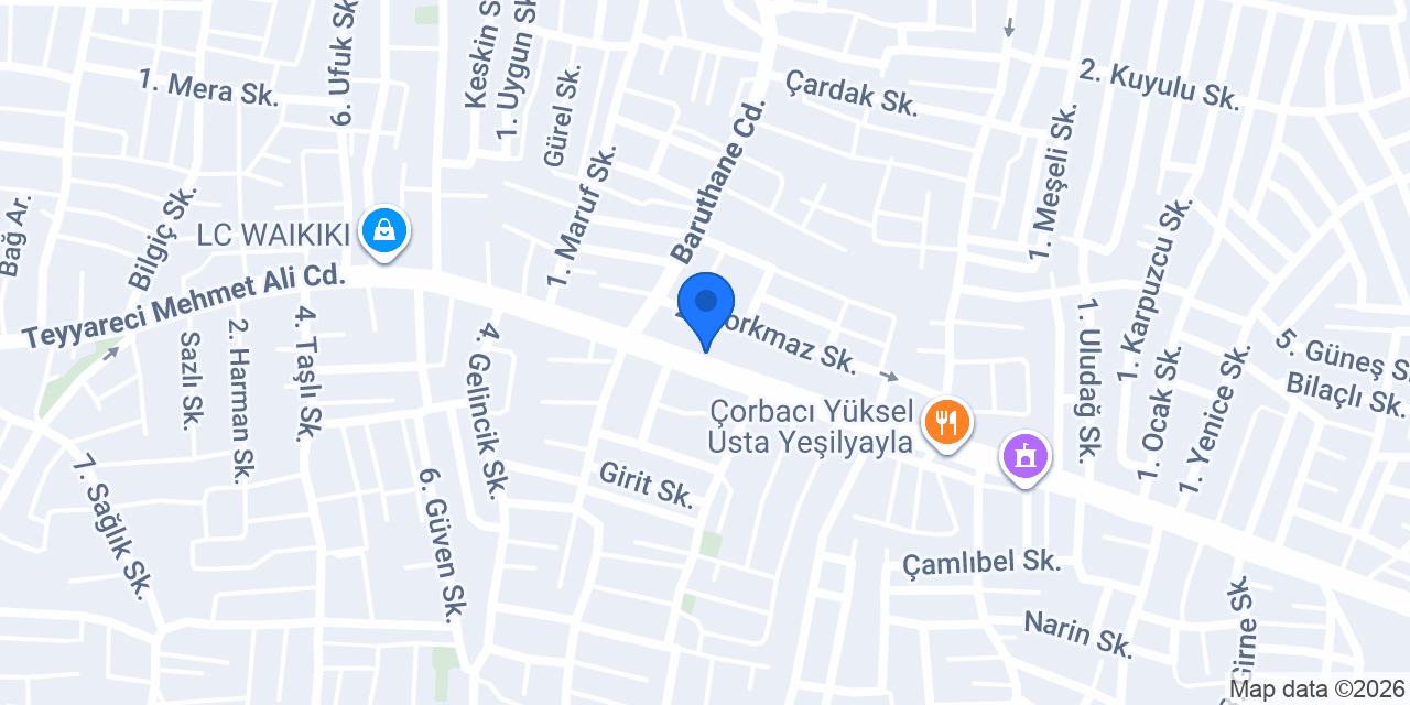 Onur Market konumu