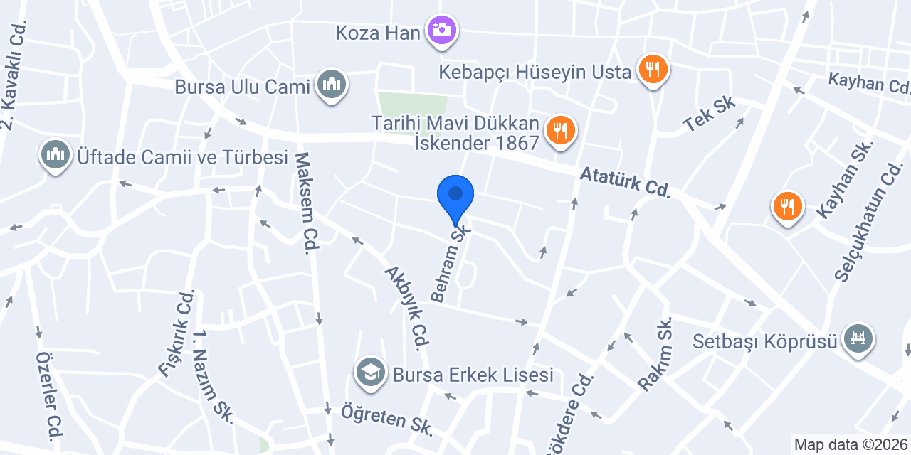 Beyaz Cafe konumu