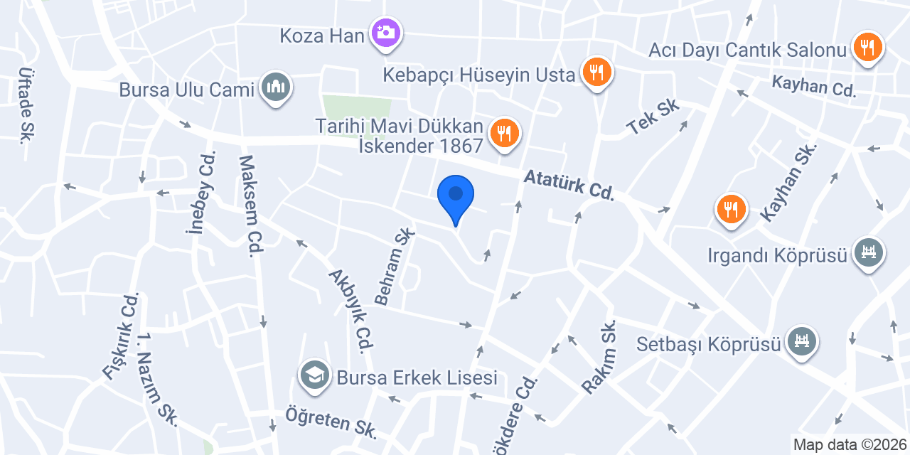 Nalbantoğlu Katlı Otoparkı konumu
