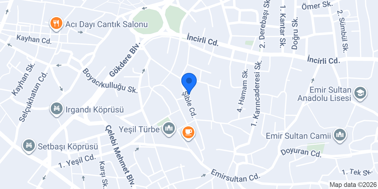 Biricik Eğitim Anaokulu konumu