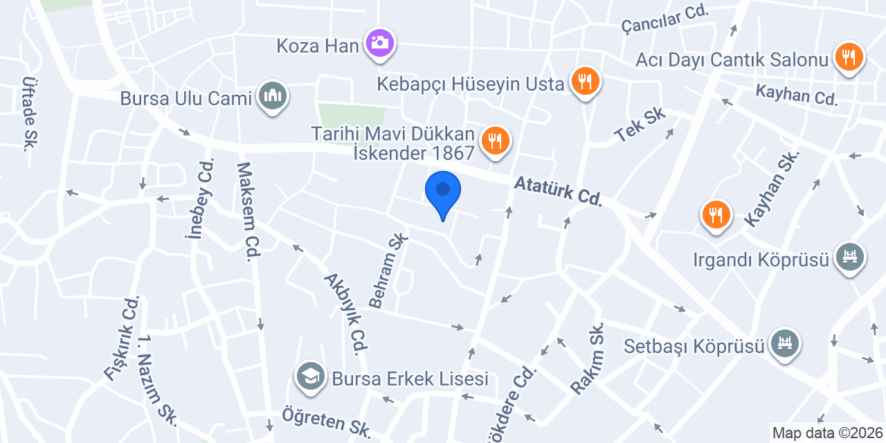 Bursa Masör, Bursa Masaj... konumu