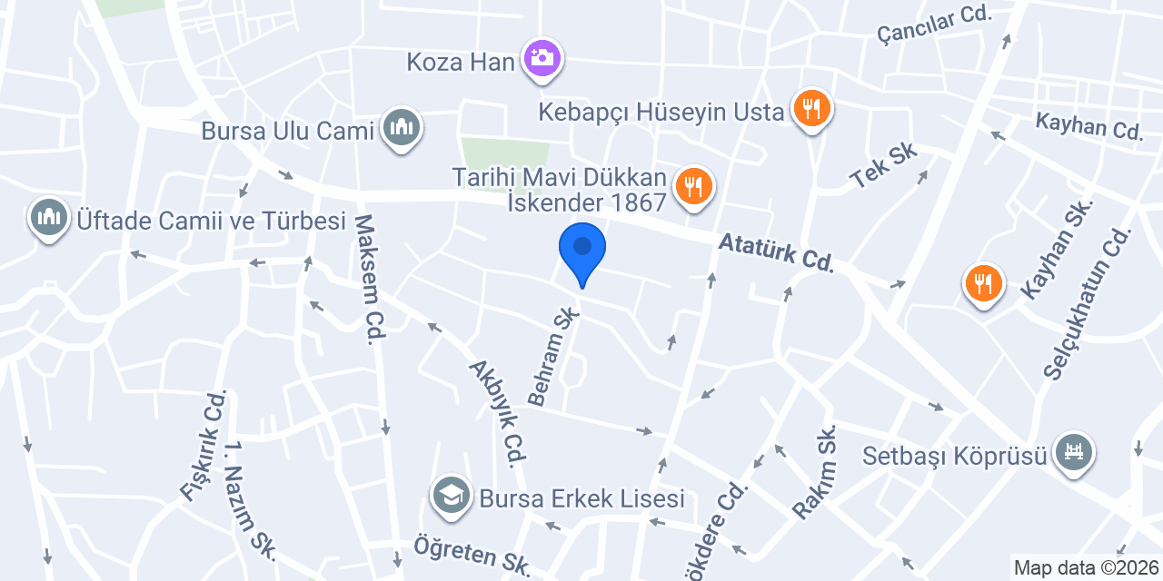 Nalbantoğlu Bay & Bayan Terzi konumu