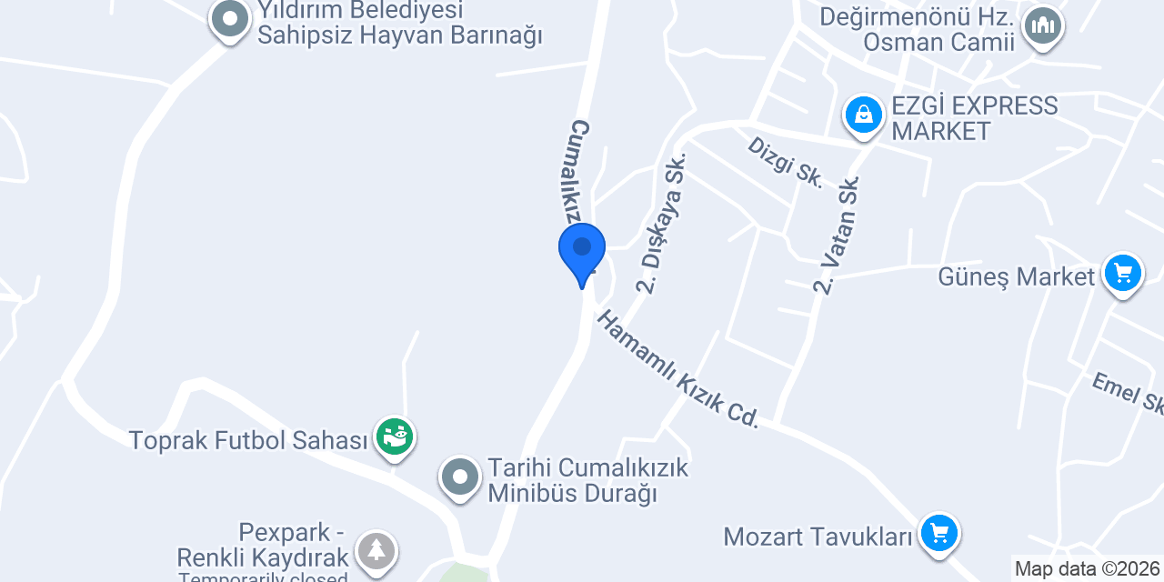 cumalıkızık meyveci refik konumu