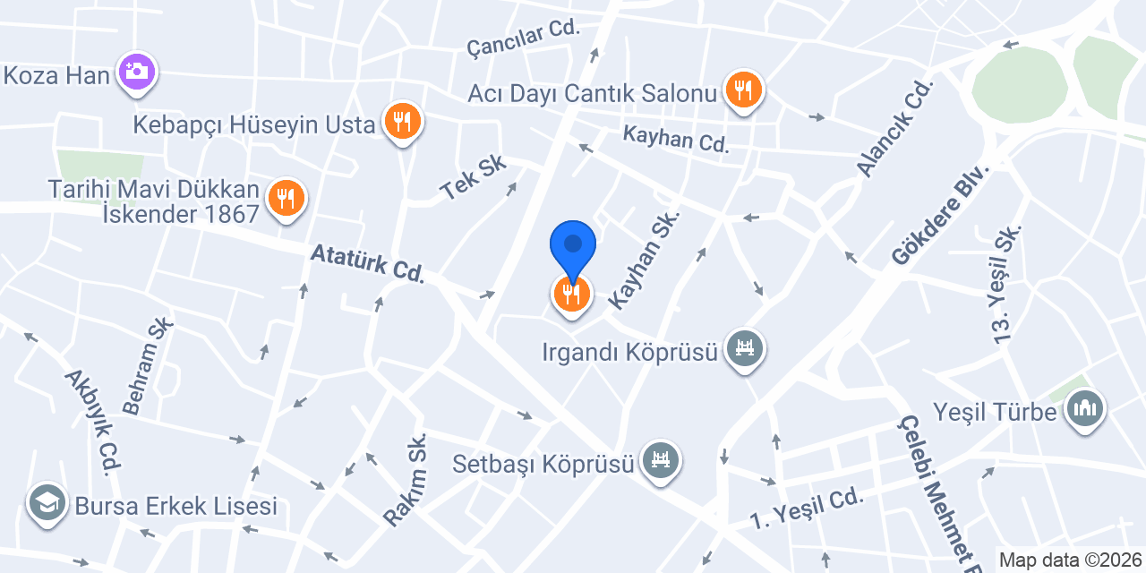 Terzi Vildan konumu