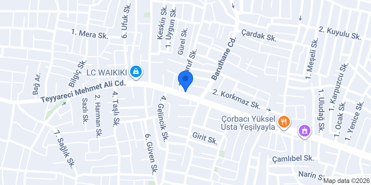 Gözde Terzihanesi konumu