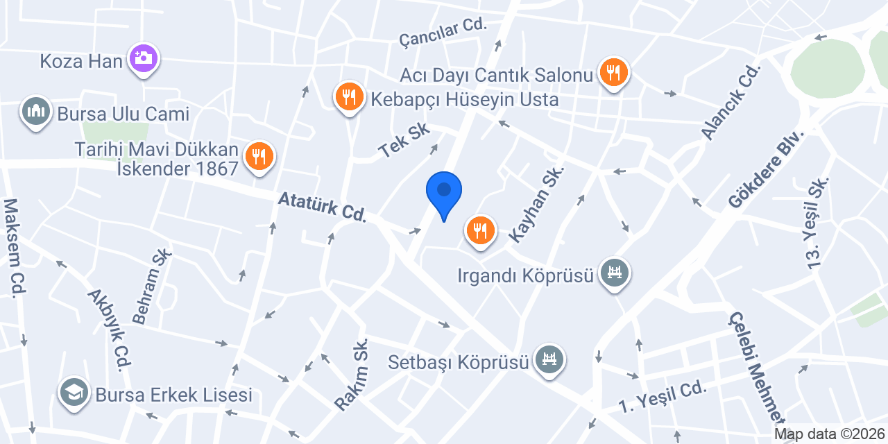 Algı Kitabevi konumu