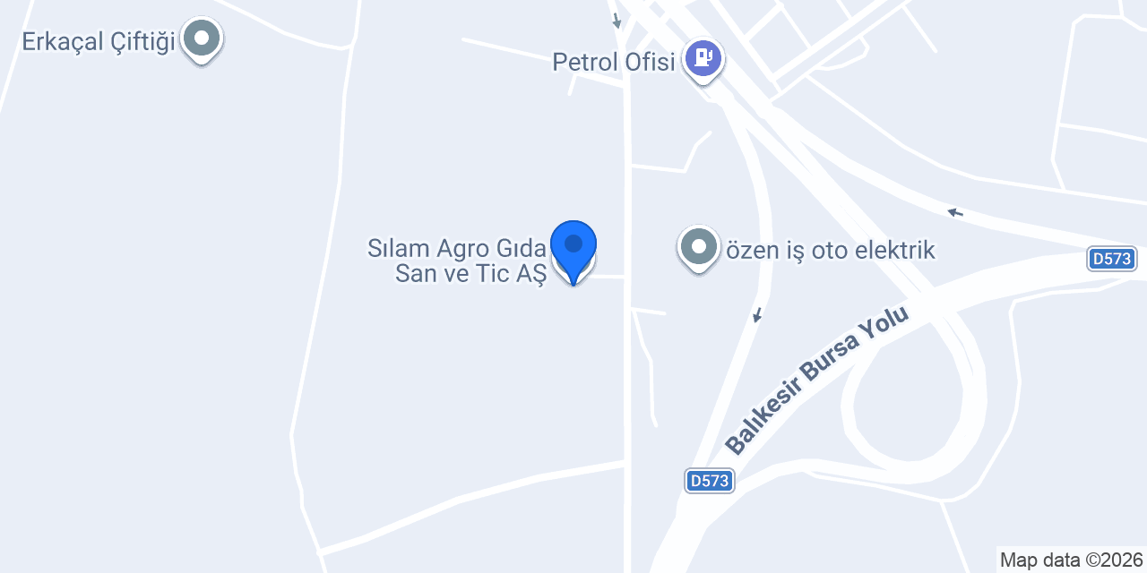 Sılam Agro Gıda San ve Tic AŞ konumu