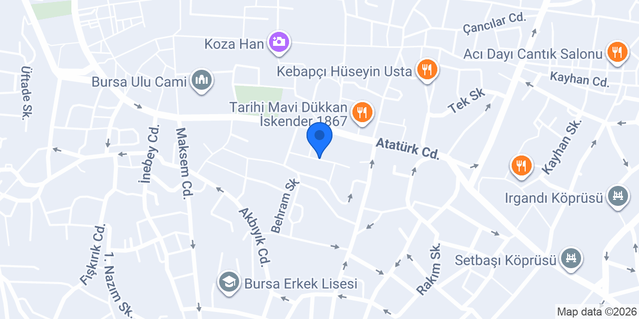 Alaca Corner Kafe konumu