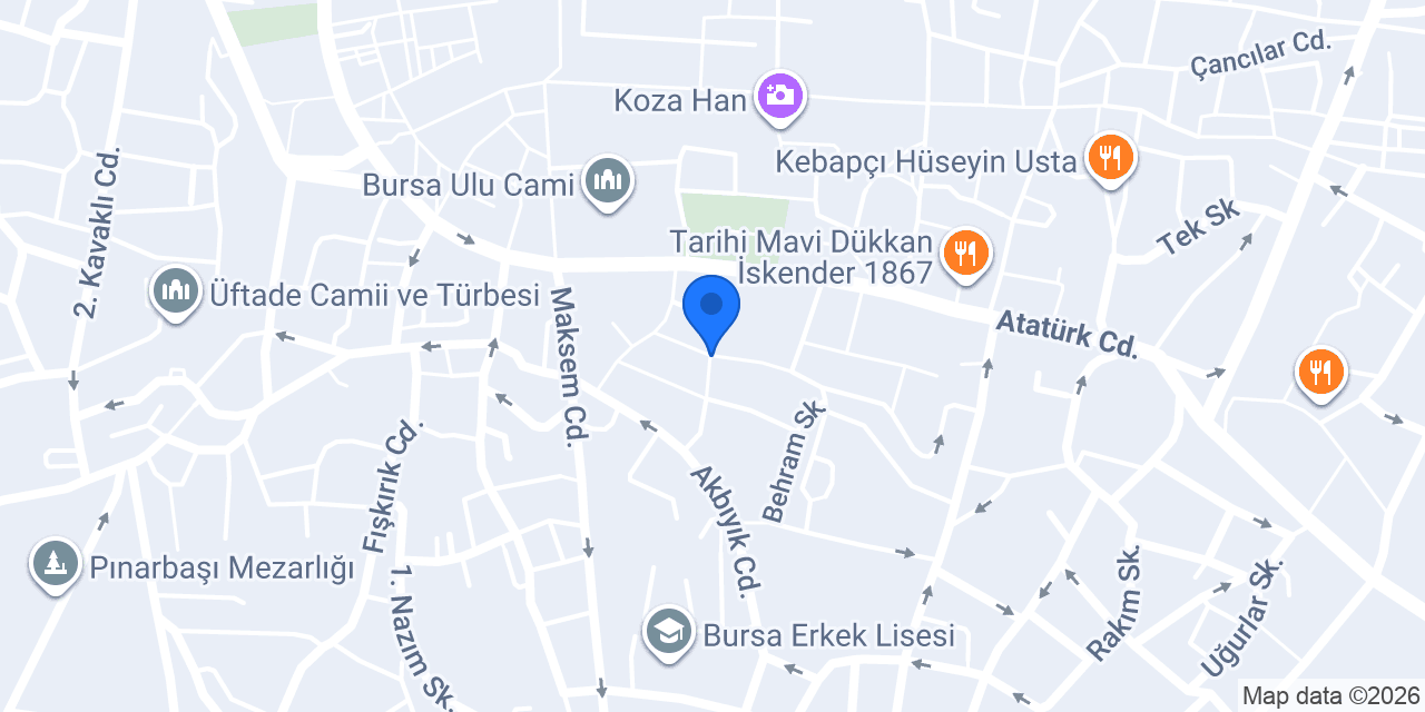 Diş Hekimi Nevin Aksoy Kasapoğlu konumu
