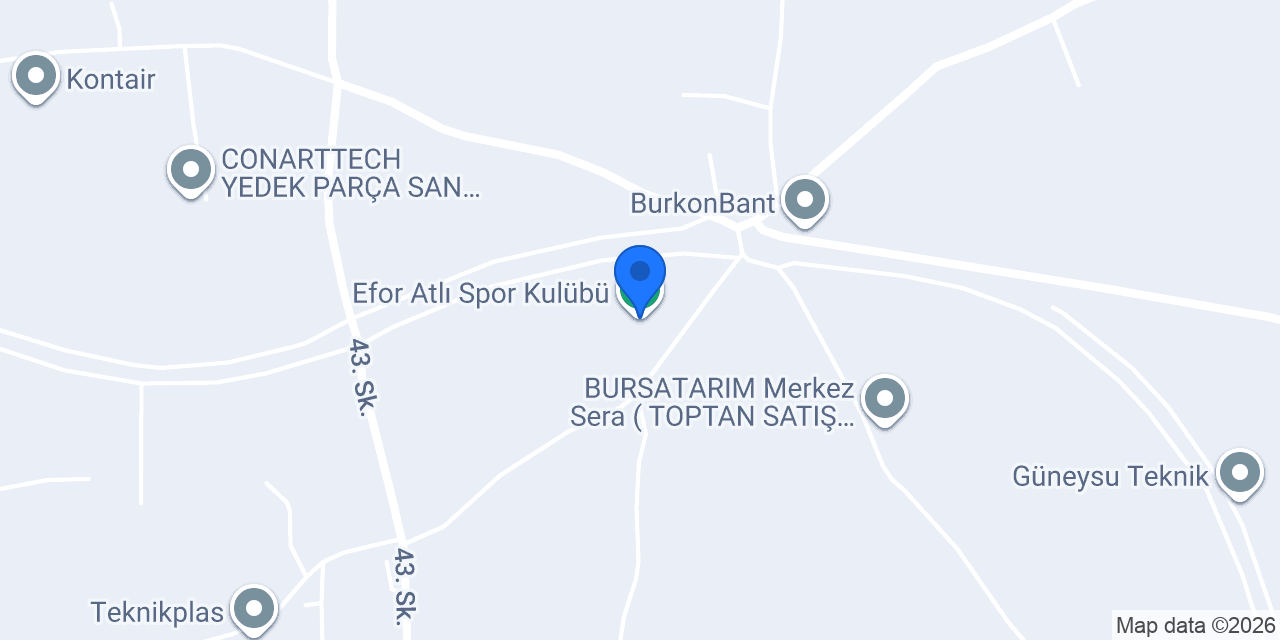 Efor Atlı Spor Kulübü konumu
