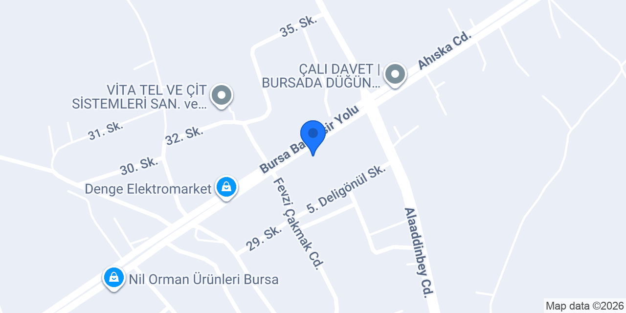 Bilka Market konumu