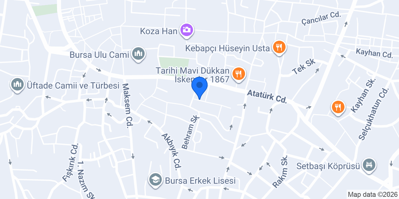 Bursa Sütlüsü Nalbantoğlu konumu