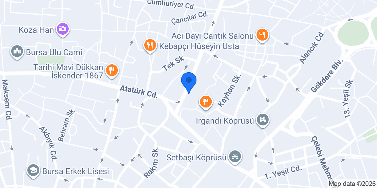Beyaz İnci Masaj Salonu konumu