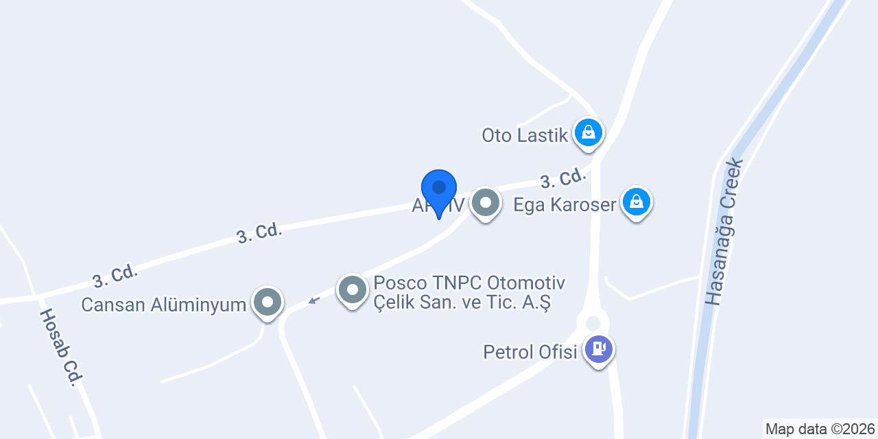 Can Metal Enjeksiyon Döküm konumu