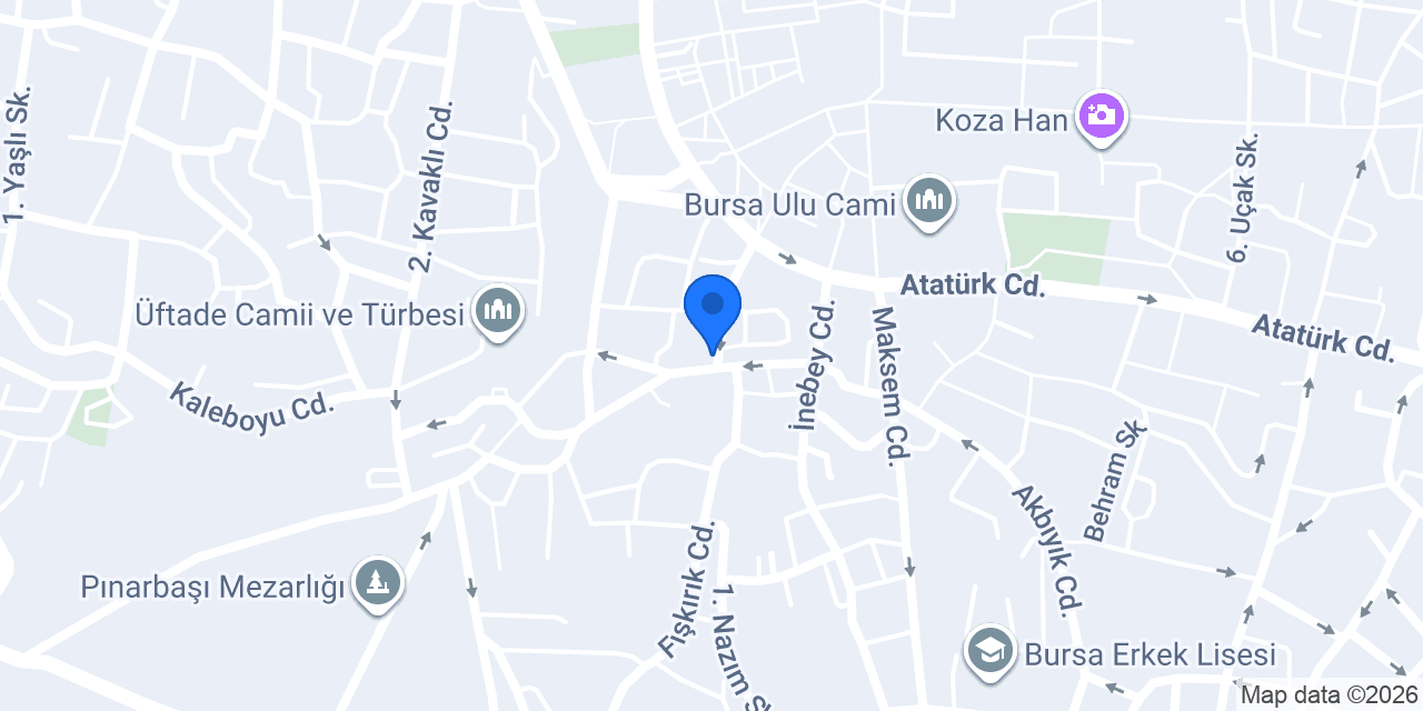 Miras Tespihçilik konumu
