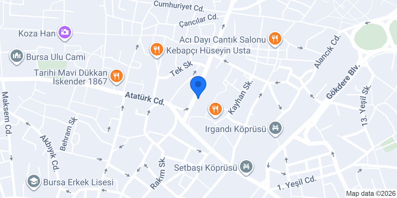 Afacan Oyuncak konumu