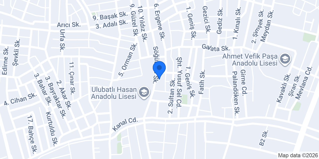 Aysima Unlu Mamülleri konumu