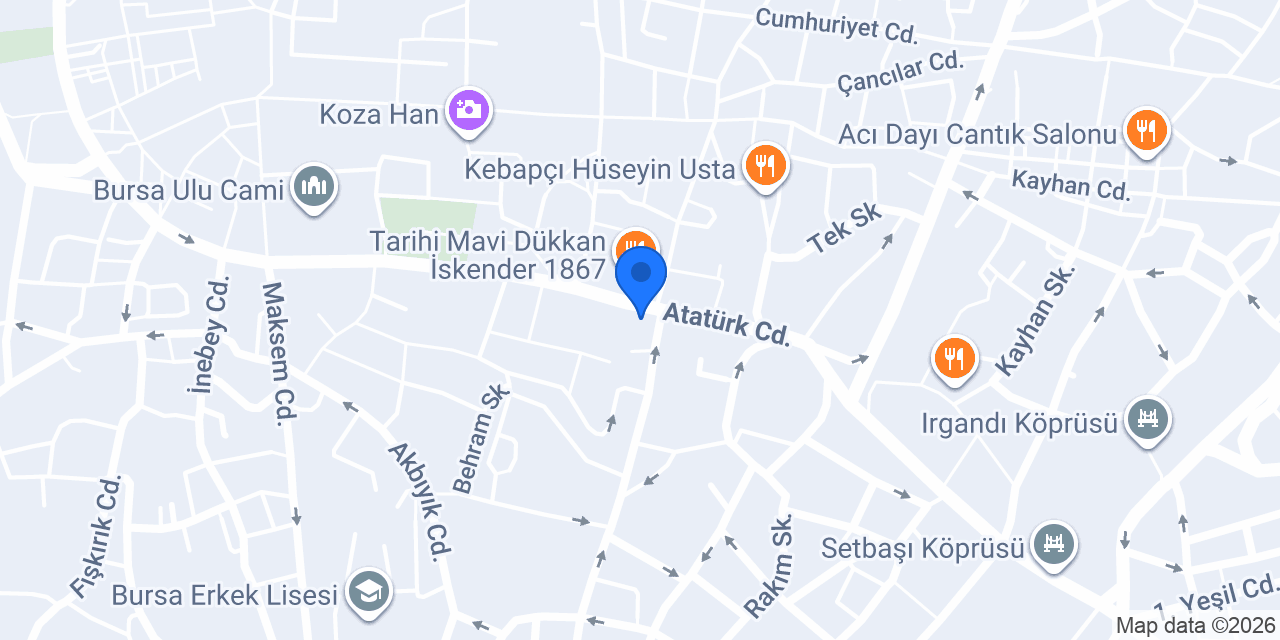 Diş Hekimi Onur Uzel konumu