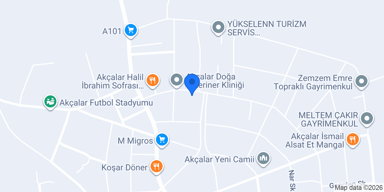 Nurten Bayan Kuaför & Güzellik salonu konumu
