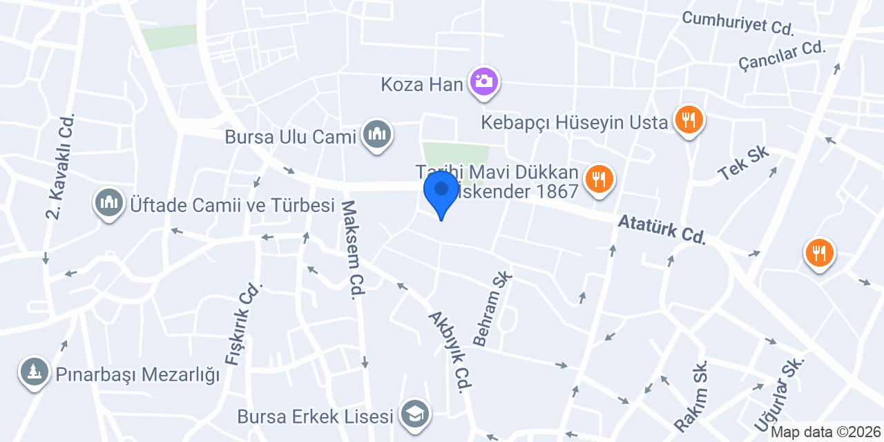 Birgül Coşkun Moda Evi konumu