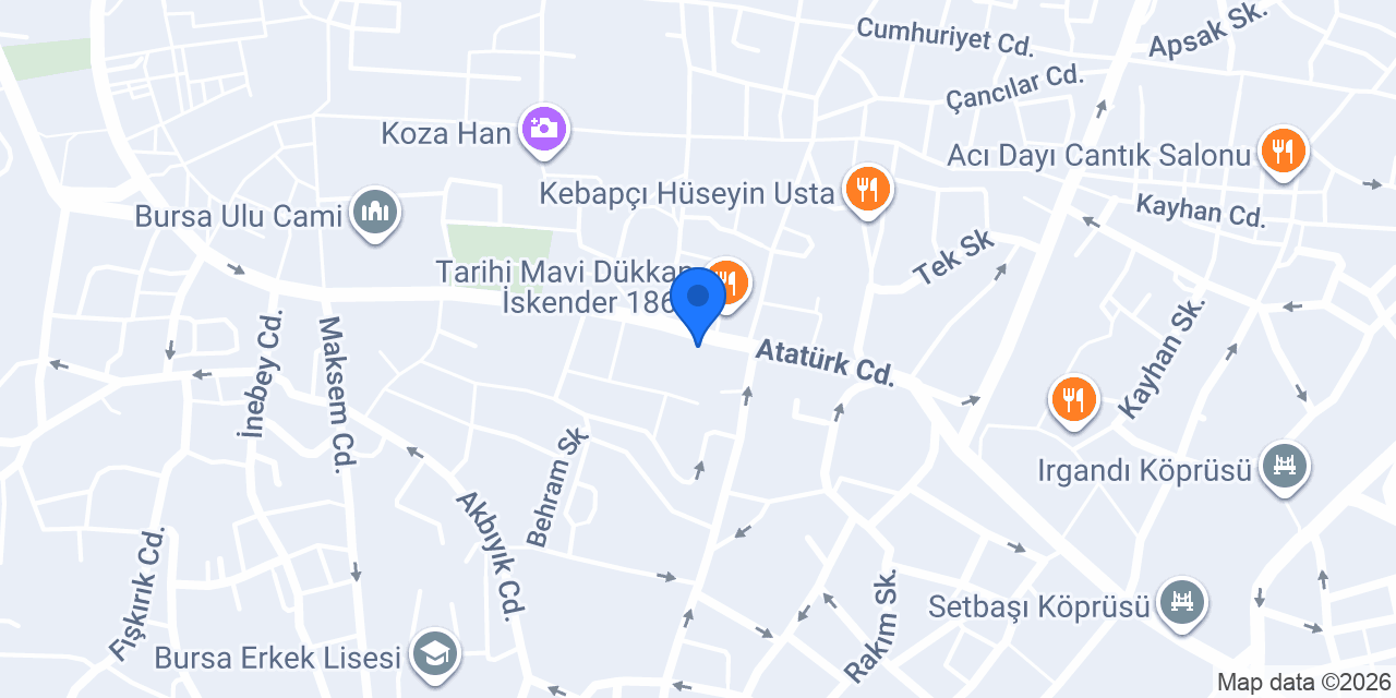 AKAR OPTİK konumu