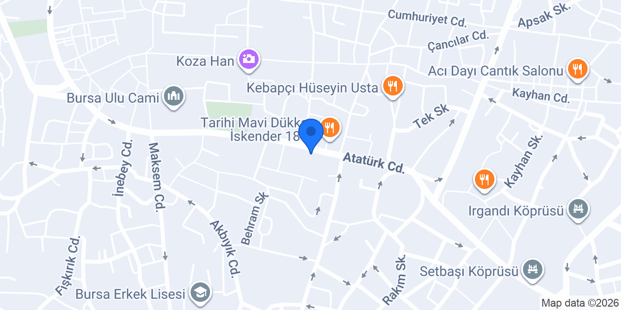 Akbank konumu