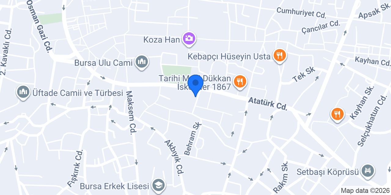 Tatlı Düşler Coffee konumu