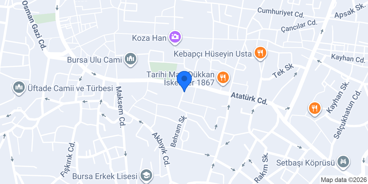 Gintaş İnşaat Taahhüt ve Ticaret A.Ş. konumu