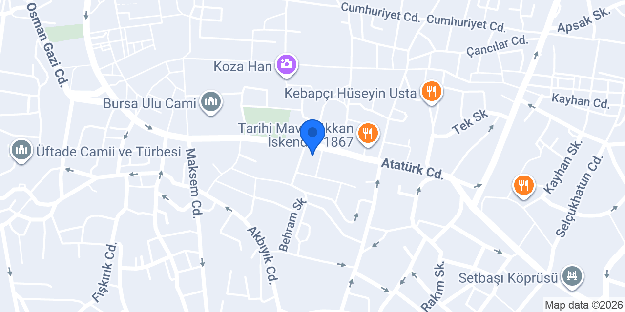 Evshop Osmangazi konumu
