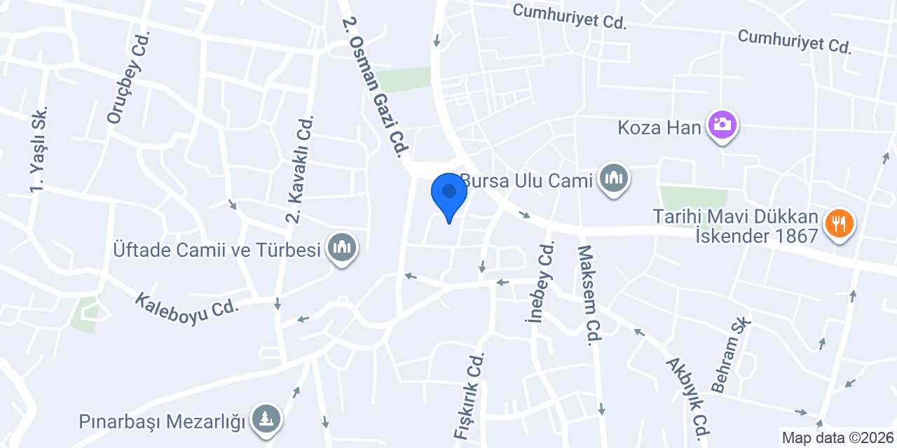 AcarPark Otopark Ulucami konumu