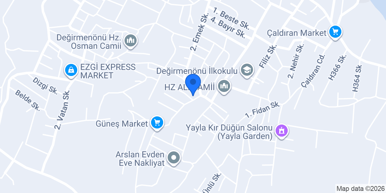 Taşdemir Market konumu