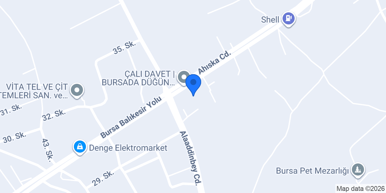 Çalıpark Et Mangal konumu