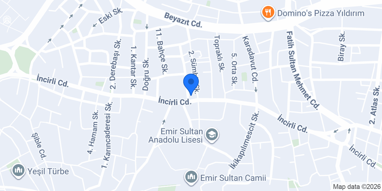 Baran Rent A Car konumu