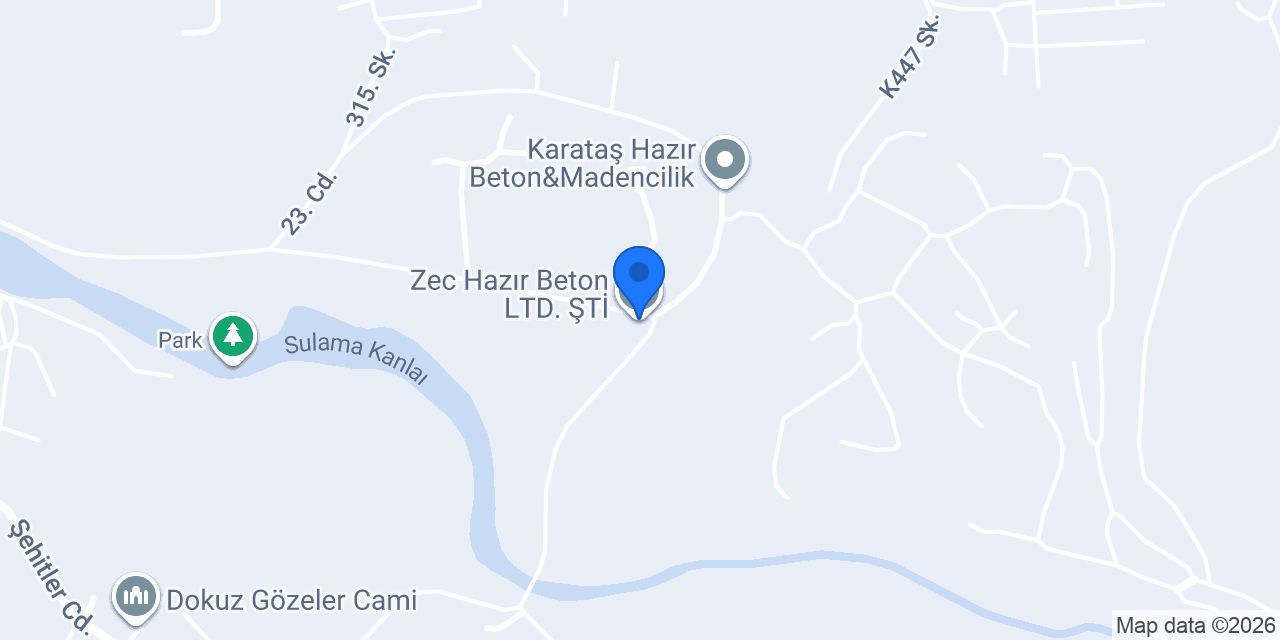 Zec Hazır Beton LTD. ŞTİ. konumu