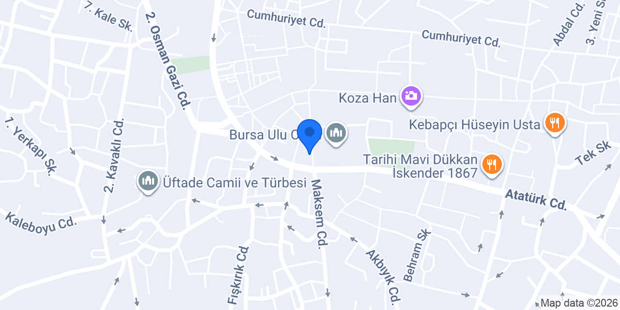 Ulu Hotel konumu