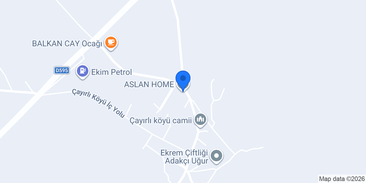 ASLAN HOME konumu