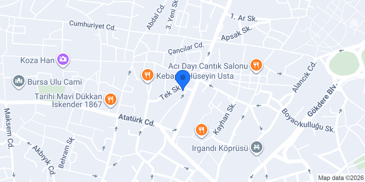 Petek Hotel konumu