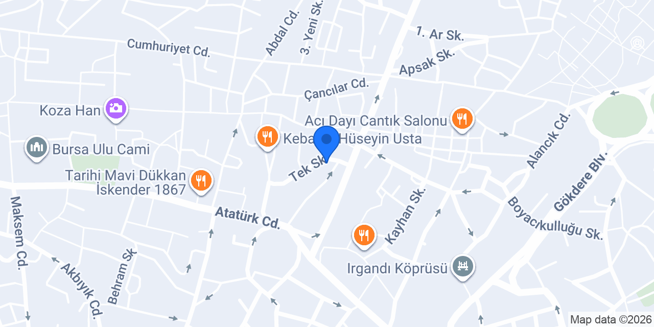 Engin Aile Lokantası konumu