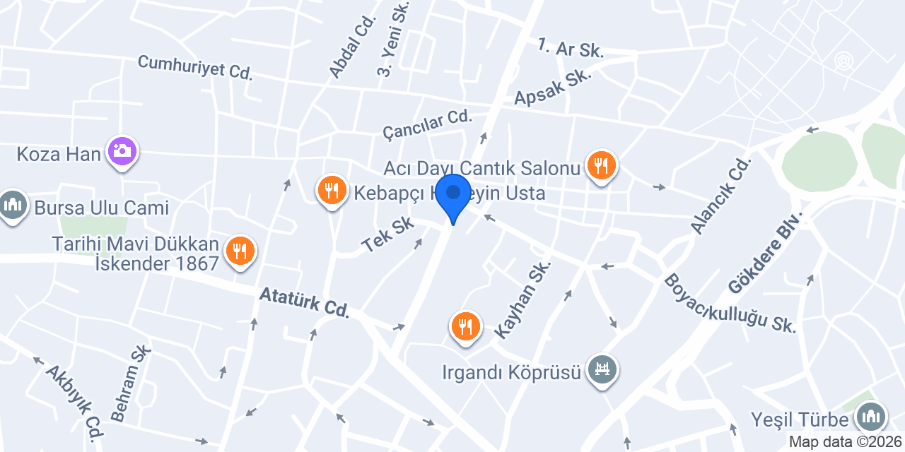 ULUDAĞ TERCÜME konumu