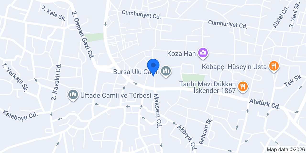Ömür Köftecisi konumu
