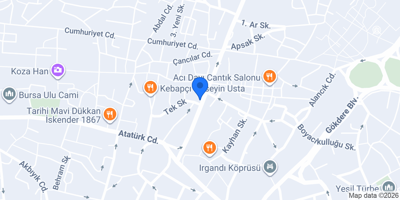 SMMM ŞÜKRÜ KÖSE konumu