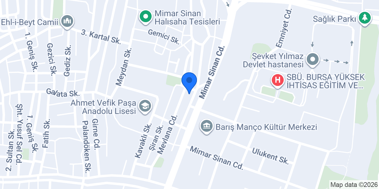 Coşkun Sağlık Eczanesi konumu