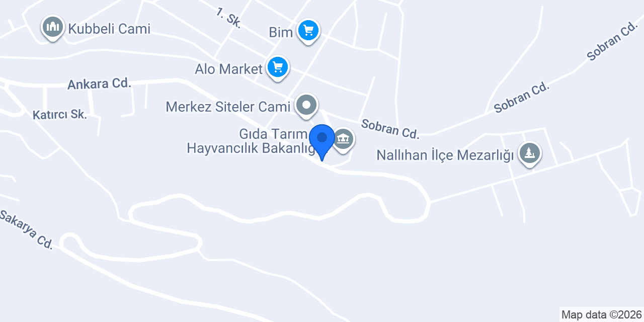 S.s. Ankara Pancar Ekicileri Kooperatifi konumu