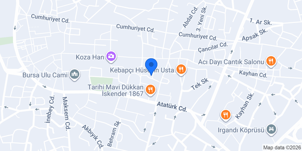 Sertan Çiçekçilik konumu