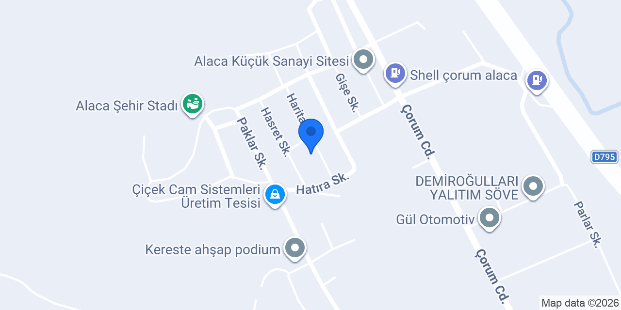 Muhkem Oto Elektrik konumu