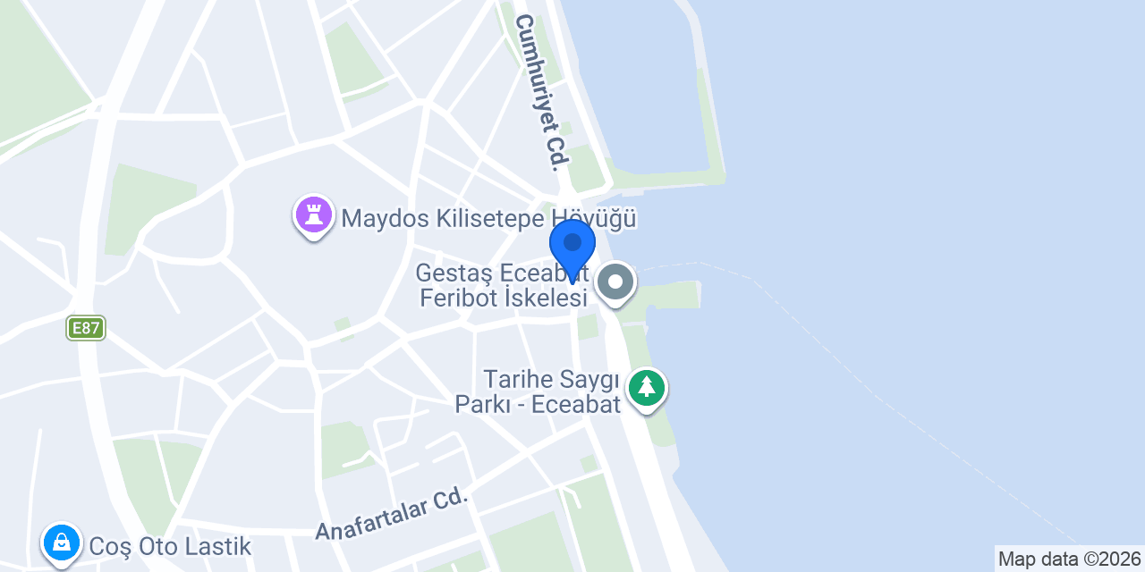 Iskele Taxi konumu