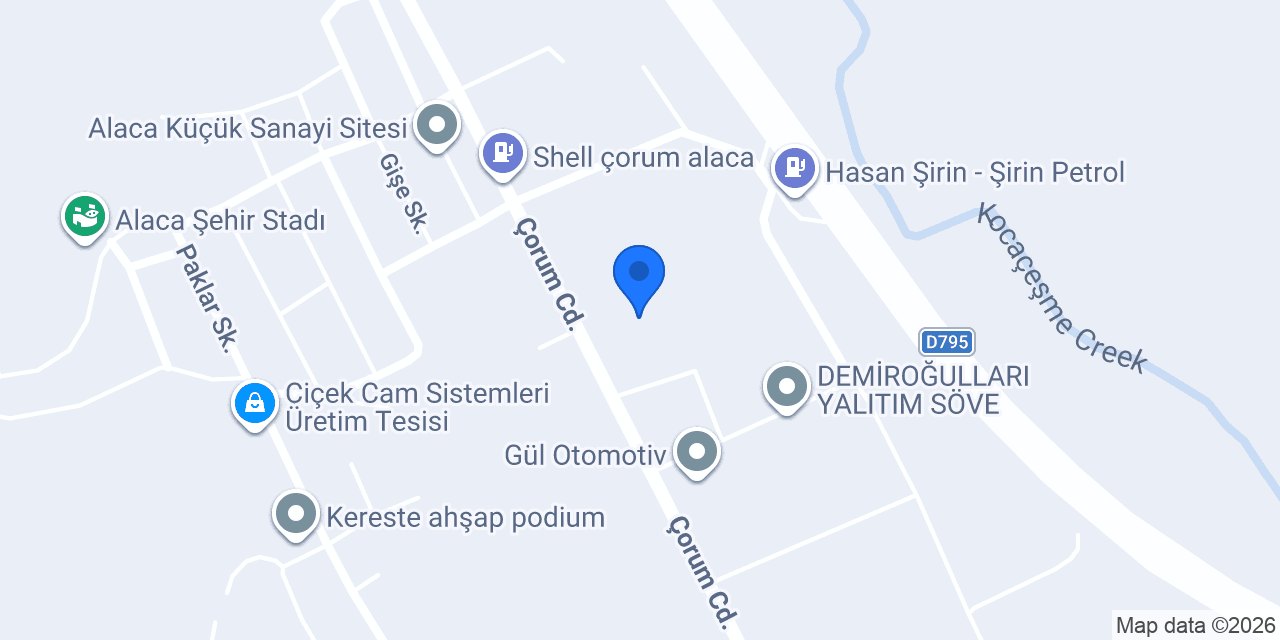 KIZILIRMAK GIDA SANAYİ VE TİC.A.Ş. konumu