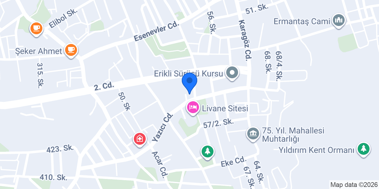 Özel Ekol Anaokulu konumu