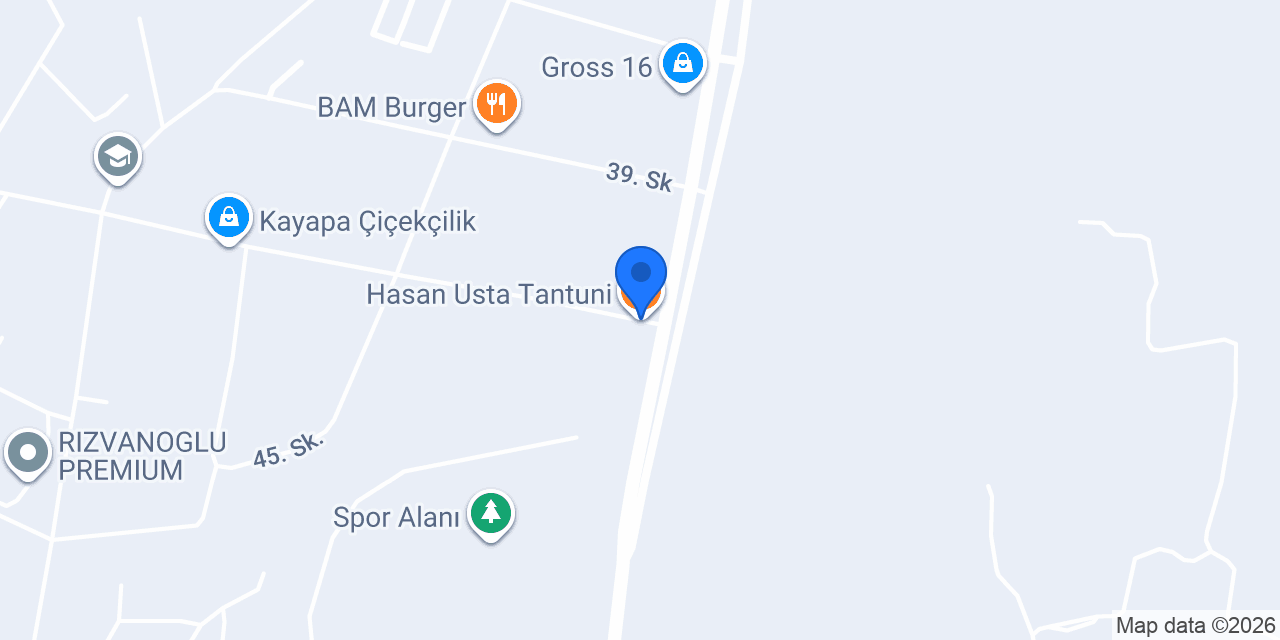 Hasan Usta Tantuni konumu