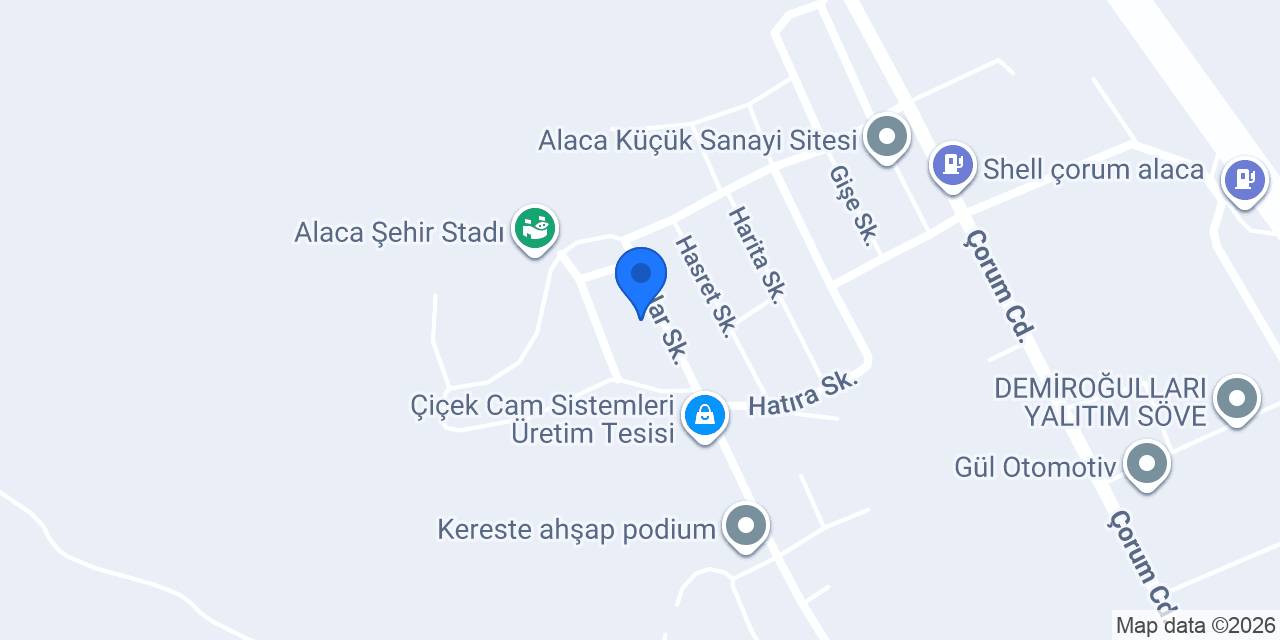 Zirve Polimer Kiremit konumu